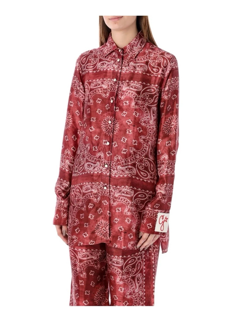 Golden Goose Journey Paisley Shirt